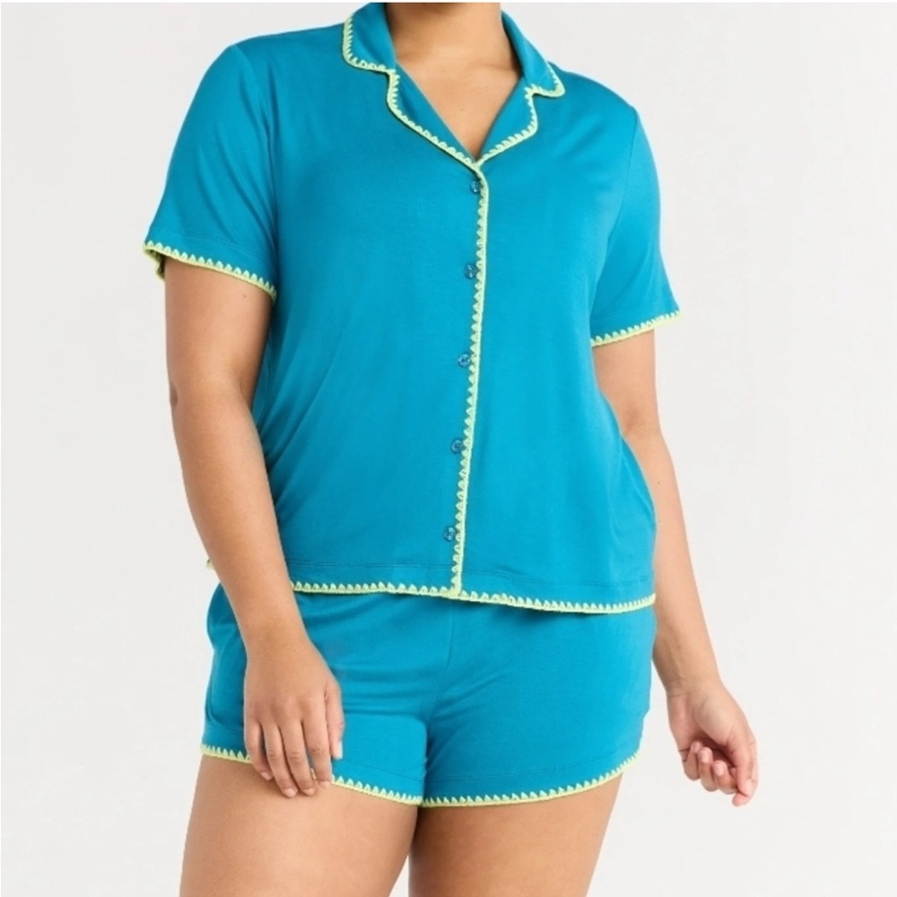 Joyspun Blue pajama Set size L